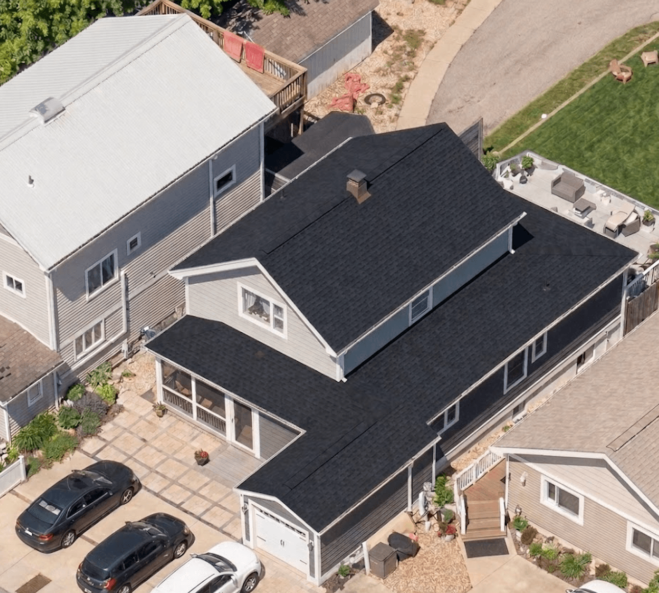 New roof · 733 Whitlock